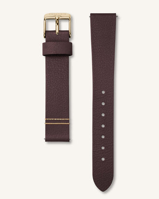 Aubergine Gold Strap leftcolumn