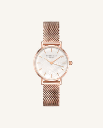 Mesh Rose gold Strap leftcolumn