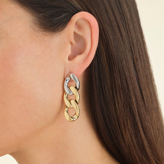 Duotone Chain Earrings leftcolumn