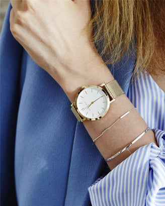 Tribeca Gold Mesh leftcolumn