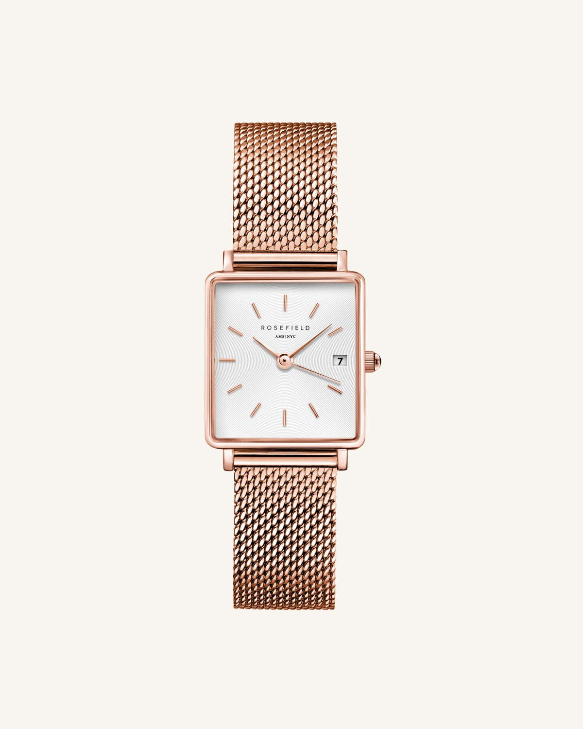 Boxy XS Rose Gold Mesh leftcolumn