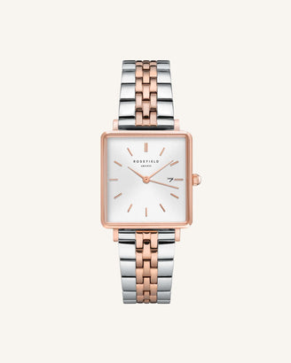 Silver Rose gold Strap leftcolumn
