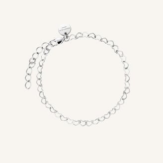 Heart Chain Bracelet JBHCS-J683,leftcolumn
