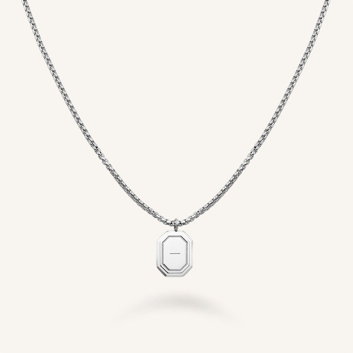 Octagon Enamel Necklace JNOCG-J850,leftcolumn