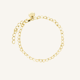 Heart Chain Bracelet JBHCS-J683,leftcolumn