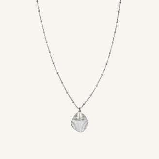 Shell and pearl necklace JSPNG-J159,leftcolumn