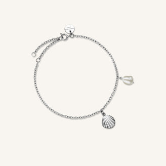 Shell and pearl bracelet JSPBRG-J163,leftcolumn