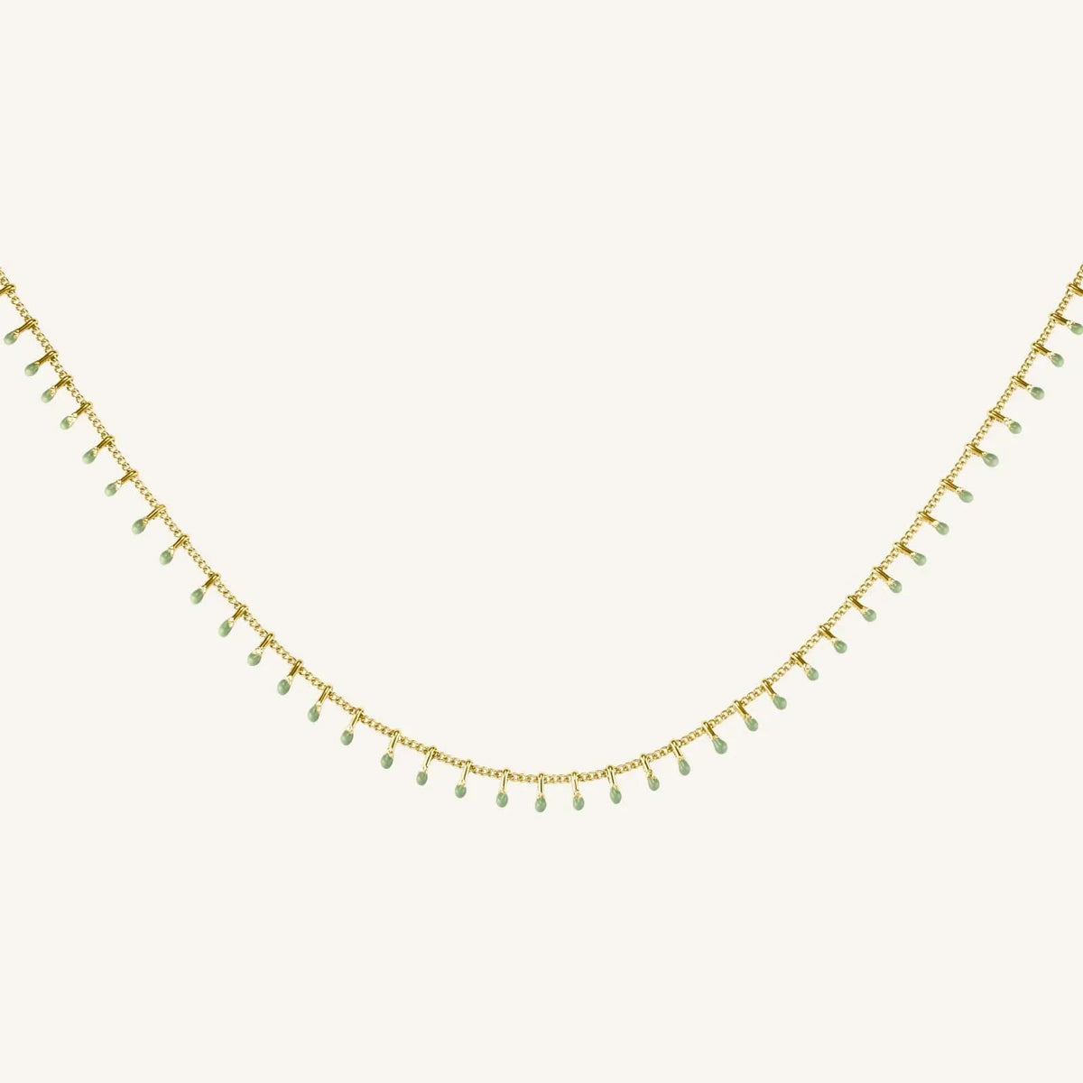 Green Drip Necklace JNDCS-J681,leftcolumn