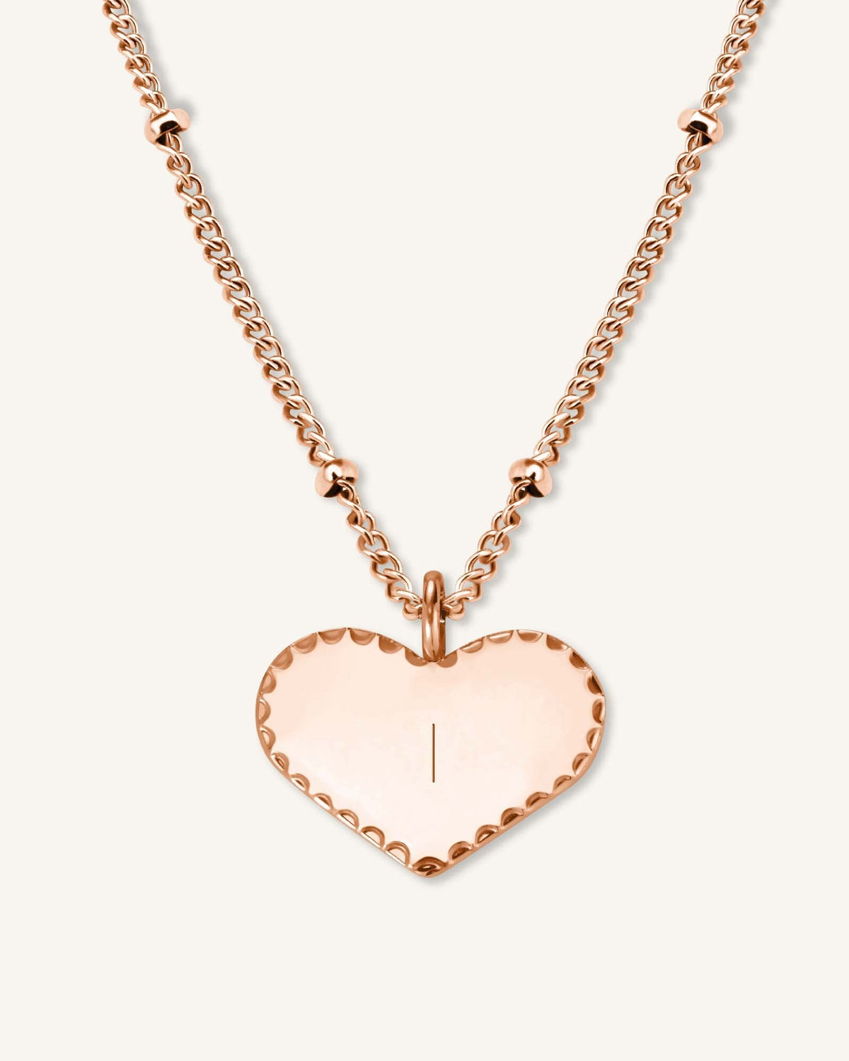 Single Heart Necklace JNIHS-J507,leftcolumn