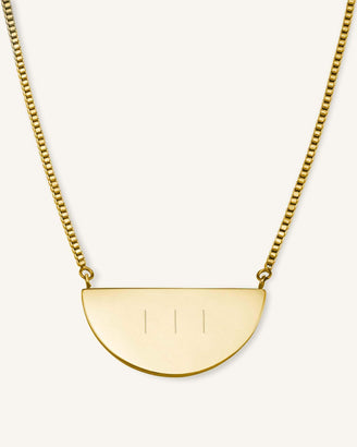 Half Moon Necklace JRINMG-J109,leftcolumn,