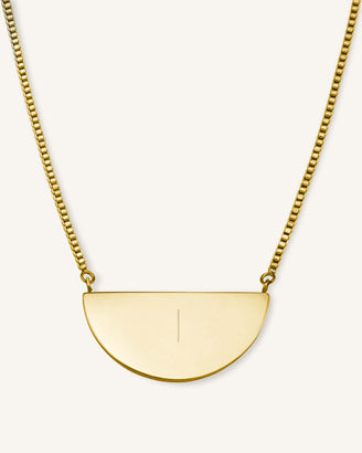 Half Moon Necklace JRINMG-J109,leftcolumn,