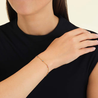 5 Charm Bracelet B-Gold-5,leftcolumn