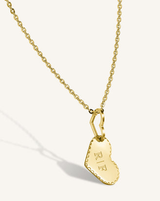 Duo Heart Necklace JNDHRG-J500,leftcolumn