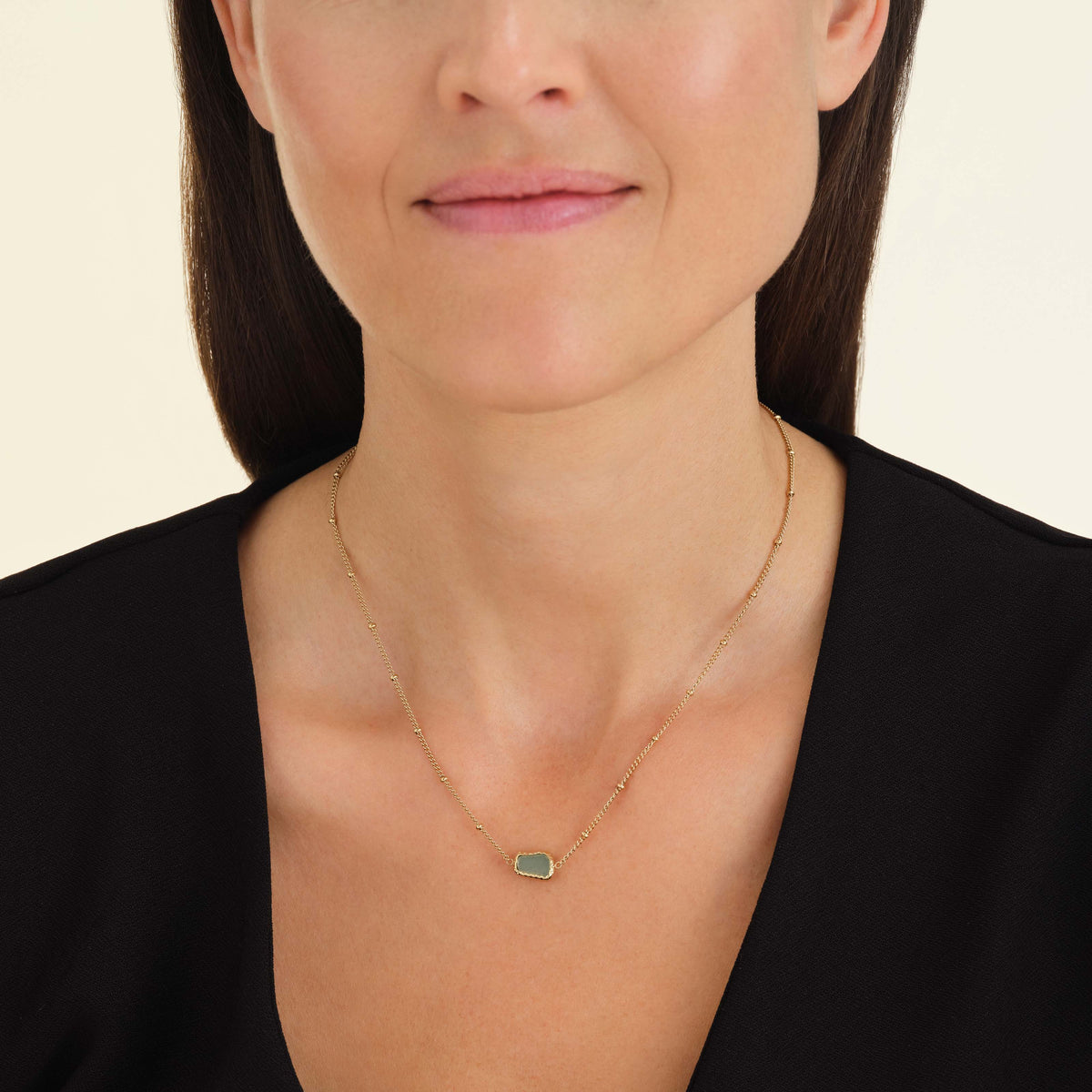 Organic Gemstone Necklace JNOGS-J659,leftcolumn