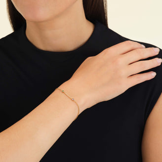 2 Charm Bracelet B-Gold-2,leftcolumn