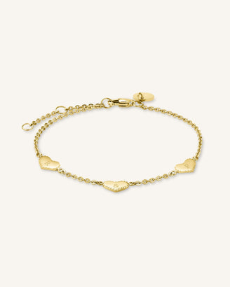 Triple Heart Bracelet JBTHRG-J503,leftcolumn