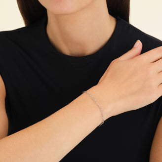 Heart Chain Bracelet JBHCS-J683,leftcolumn