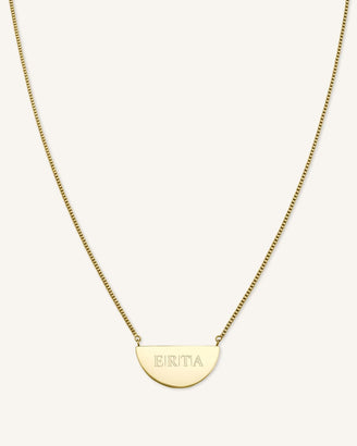 Half Moon Necklace JRINMG-J109,leftcolumn,