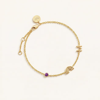 3 Charm Bracelet B-Gold-3,leftcolumn