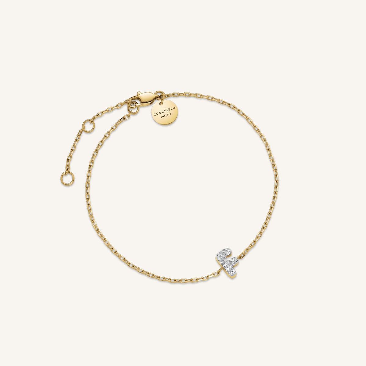 Crystal Letter F Bracelet leftcolumn