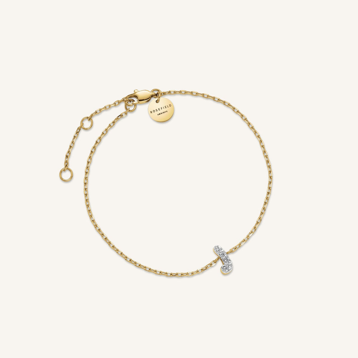 Crystal Letter J Bracelet leftcolumn