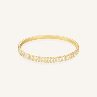 Striped Pave Bangle leftcolumn