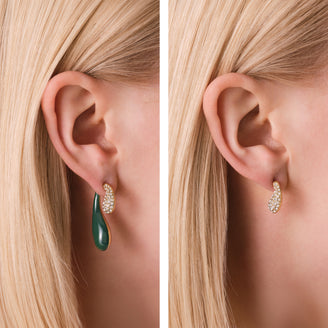 Enamel Pave Earrings leftcolumn