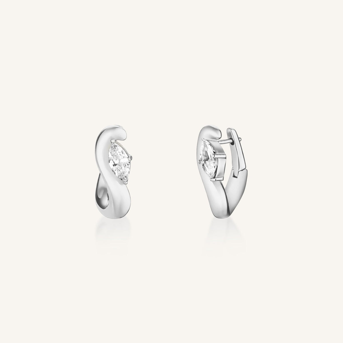 Marquise Wave Hoops JEMWG-J1299,leftcolumn