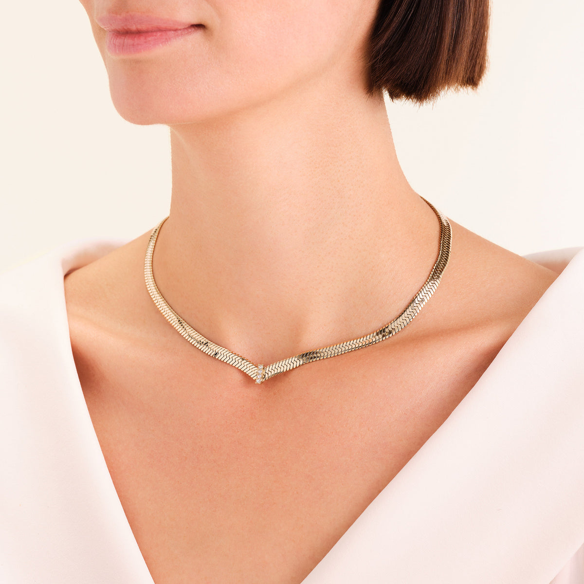 Crystal Snake Necklace JNSCG-J1187,leftcolumn,