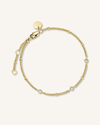Crystal Bracelet Gold rightcolumn