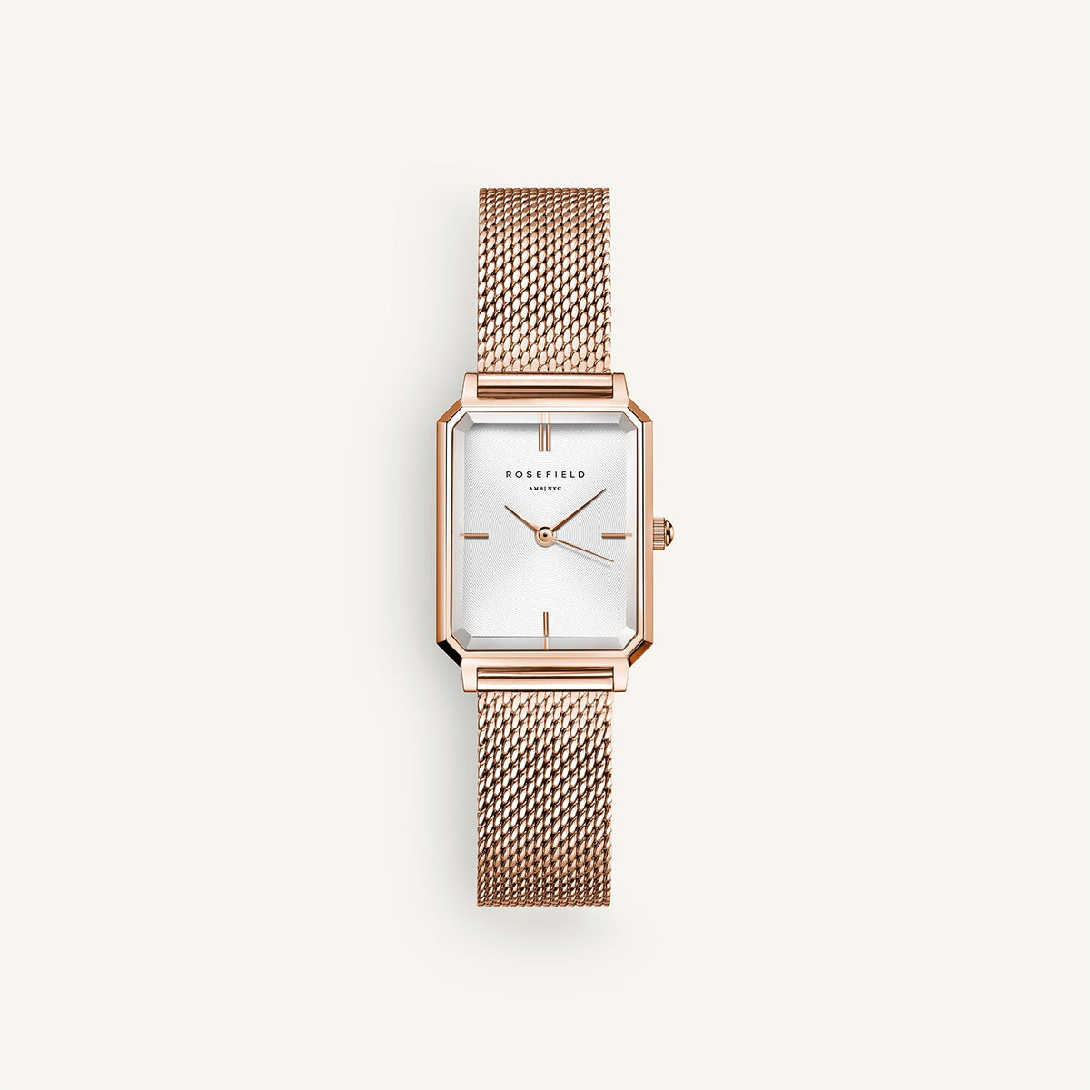 Octagon XS Mesh Rose Gold - Engraved OWRMR-O59_Engrave,leftcolumn