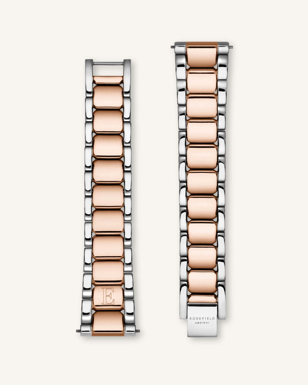 Silver-Rose Gold Strap Personalized leftcolumn