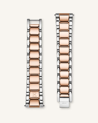 Silver-Rose Gold Strap Personalized leftcolumn