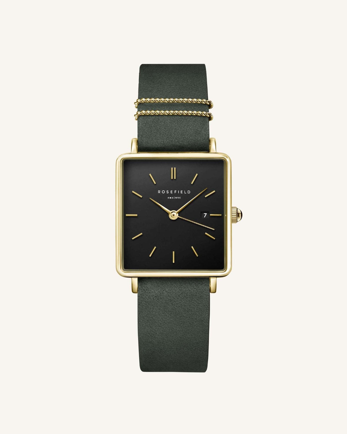 Black watch with gold face best sale