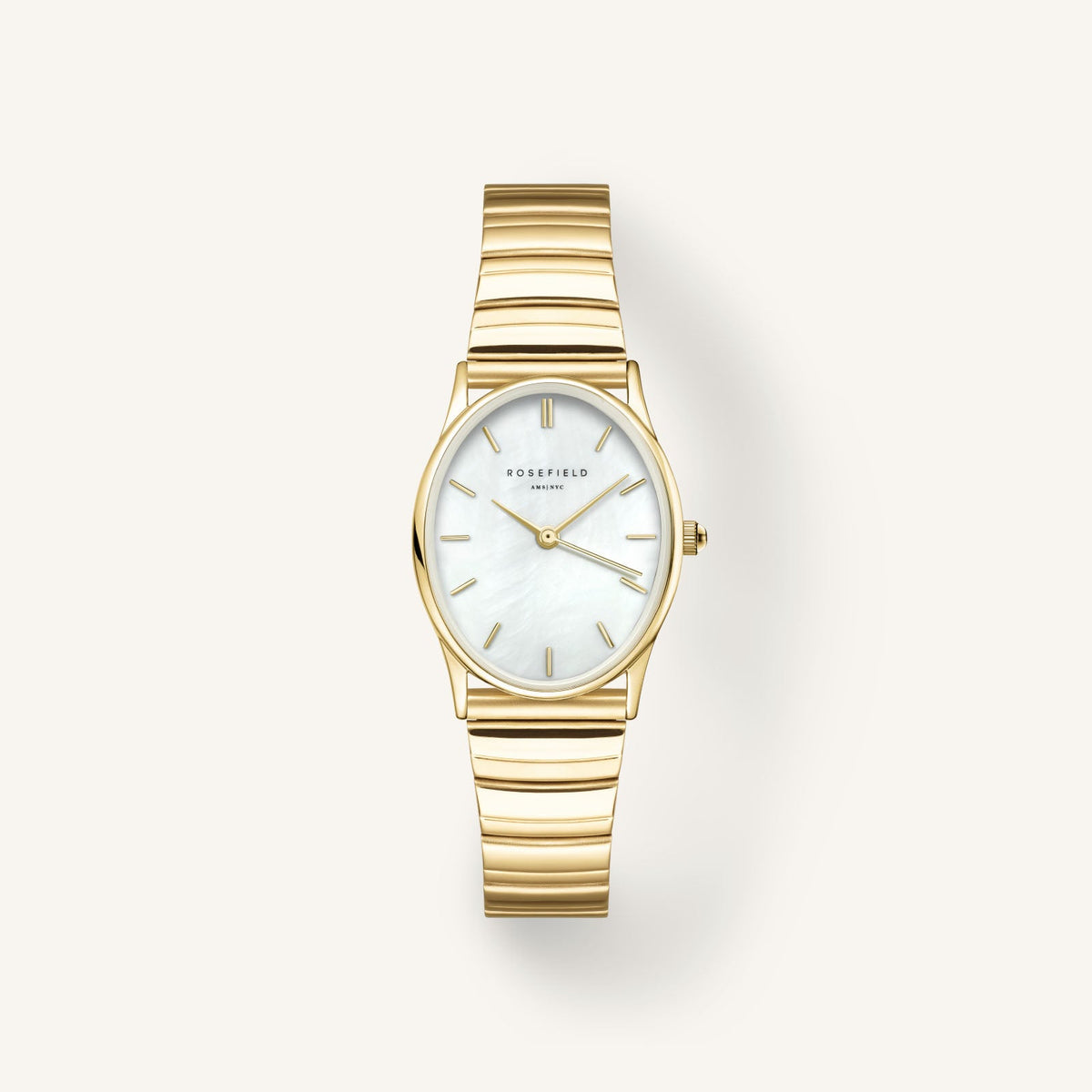 Gold analog watch sale