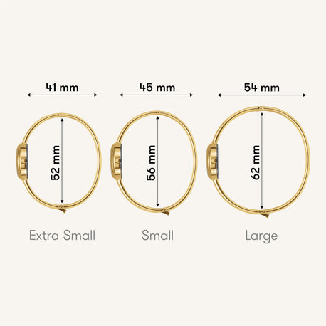 Bangle watch size guide